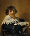 Portrait of a man possibly Nicolaes Hasselaer Dutch Golden Age Frans Hals